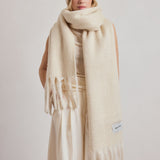 The Reykjavik Scarf - Pebble Beige