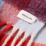 The Reykjavik Check Scarf - Volcanic Sky