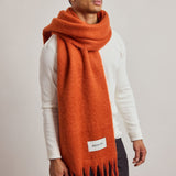 The Reykjavik Scarf - Red Earth