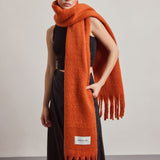The Reykjavik Scarf - Red Earth