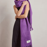 The Reykjavik Scarf - Wild Violet