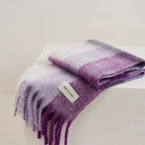 The Reykjavik Check Scarf - Wild Lilac