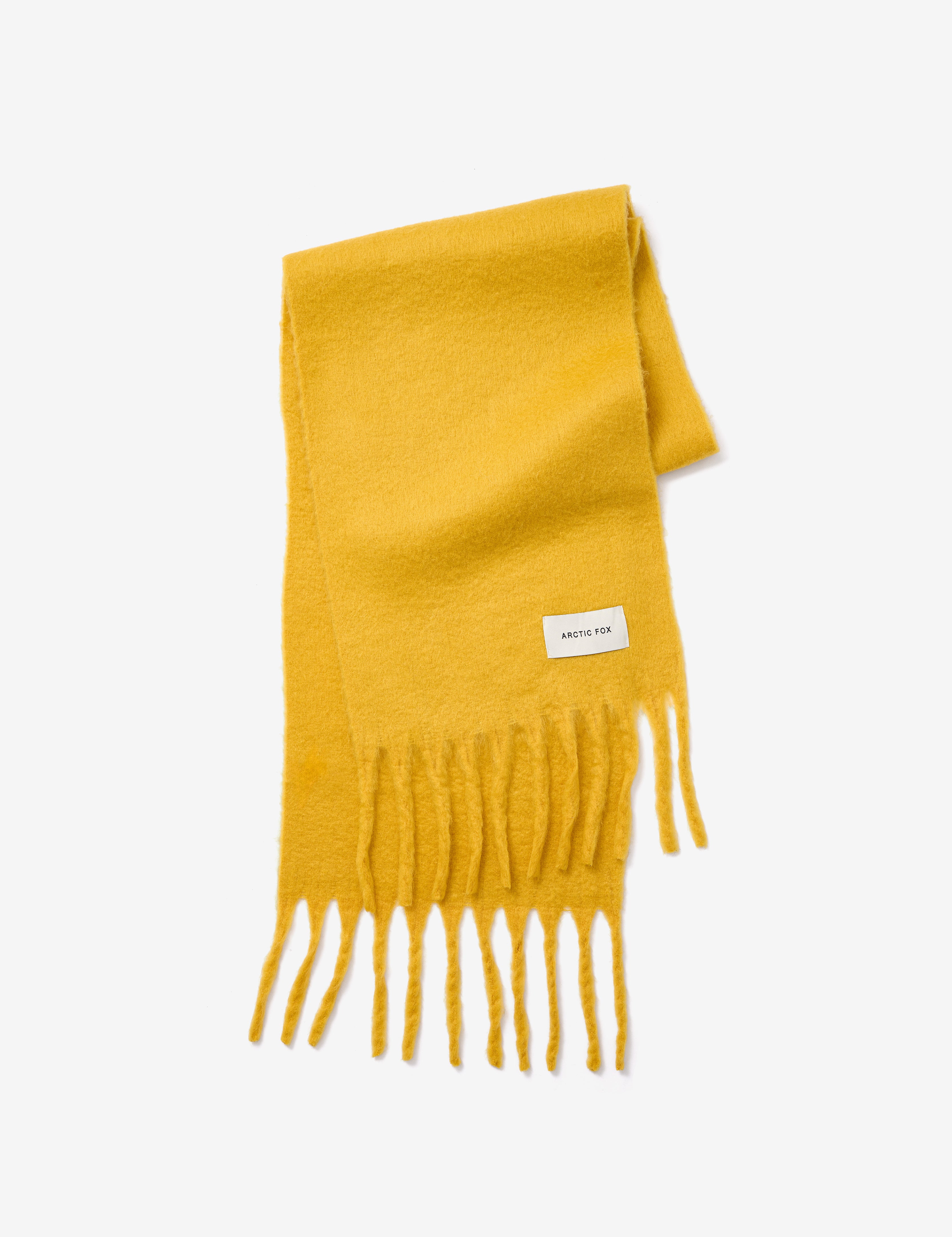 The Reykjavik Scarf - Golden Hour Yellow