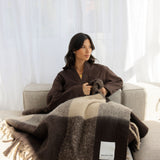 The Reykjavik Throw - Dark Earth Brown