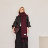 The Stockholm Scarf - Cherry Lacquer