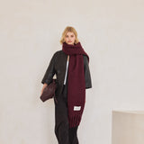 The Stockholm Scarf - Cherry Lacquer
