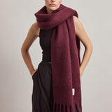 The Stockholm Scarf - Cherry Lacquer