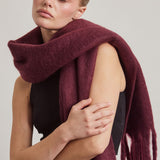The Stockholm Scarf - Cherry Lacquer