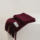 The Stockholm Scarf - Cherry Lacquer