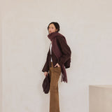 The Stockholm Scarf - Cocoa Powder