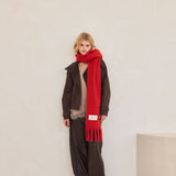 The Stockholm Scarf - Crimson Red