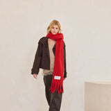 The Stockholm Scarf - Crimson Red