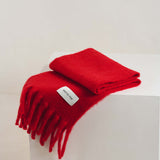 The Stockholm Scarf - Crimson Red