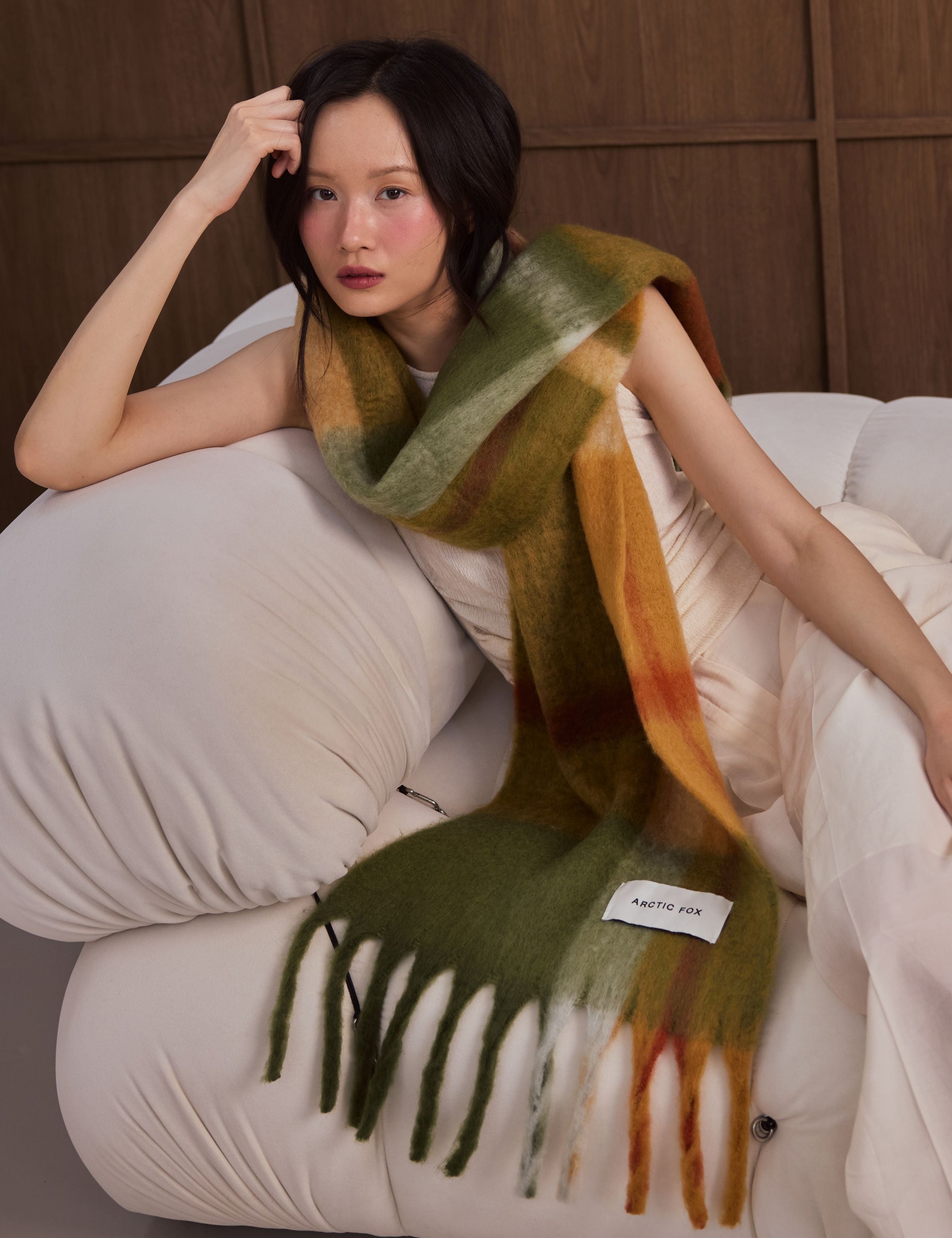 The Stockholm Scarf - Mossy Spring