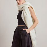 The Stockholm Scarf - Polar White