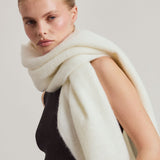 The Stockholm Scarf - Polar White