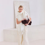 The Stockholm Scarf - Polar White