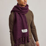 The Cloud Scarf - Night Purple