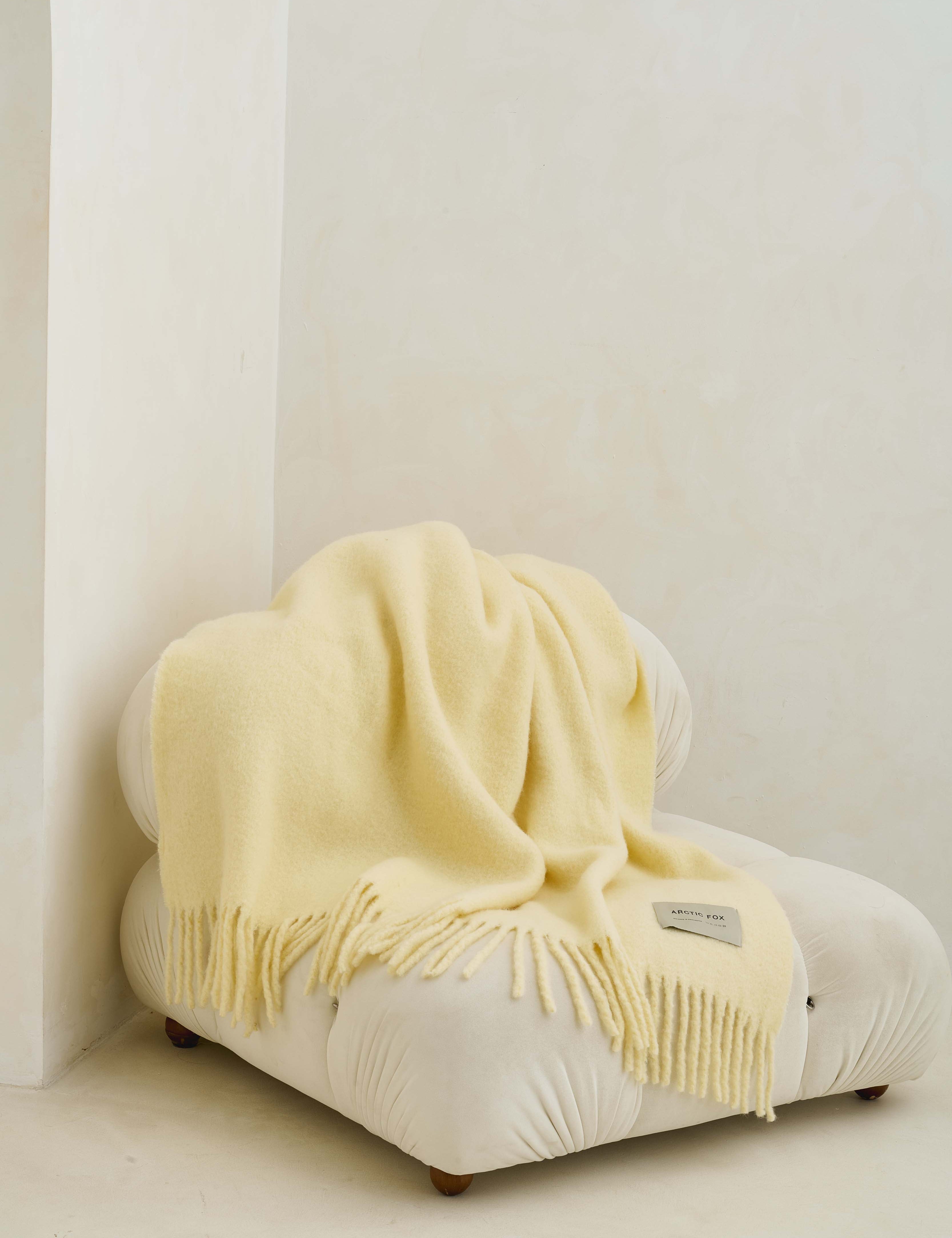 The Cloud Throw - Wax Paper