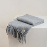 The Reykjavik Scarf with Wool - Grey