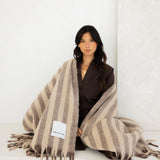 The Wool Stripe Throw