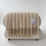 The Wool Stripe Throw