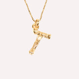 BAMBOO Alphabet Necklace A-Z
